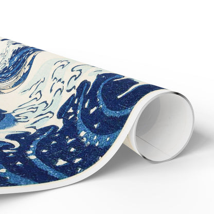 Great Wave off Kanagawa Wrapping Paper - Hokusai Japanese Ukiyo-e Gift Wrap