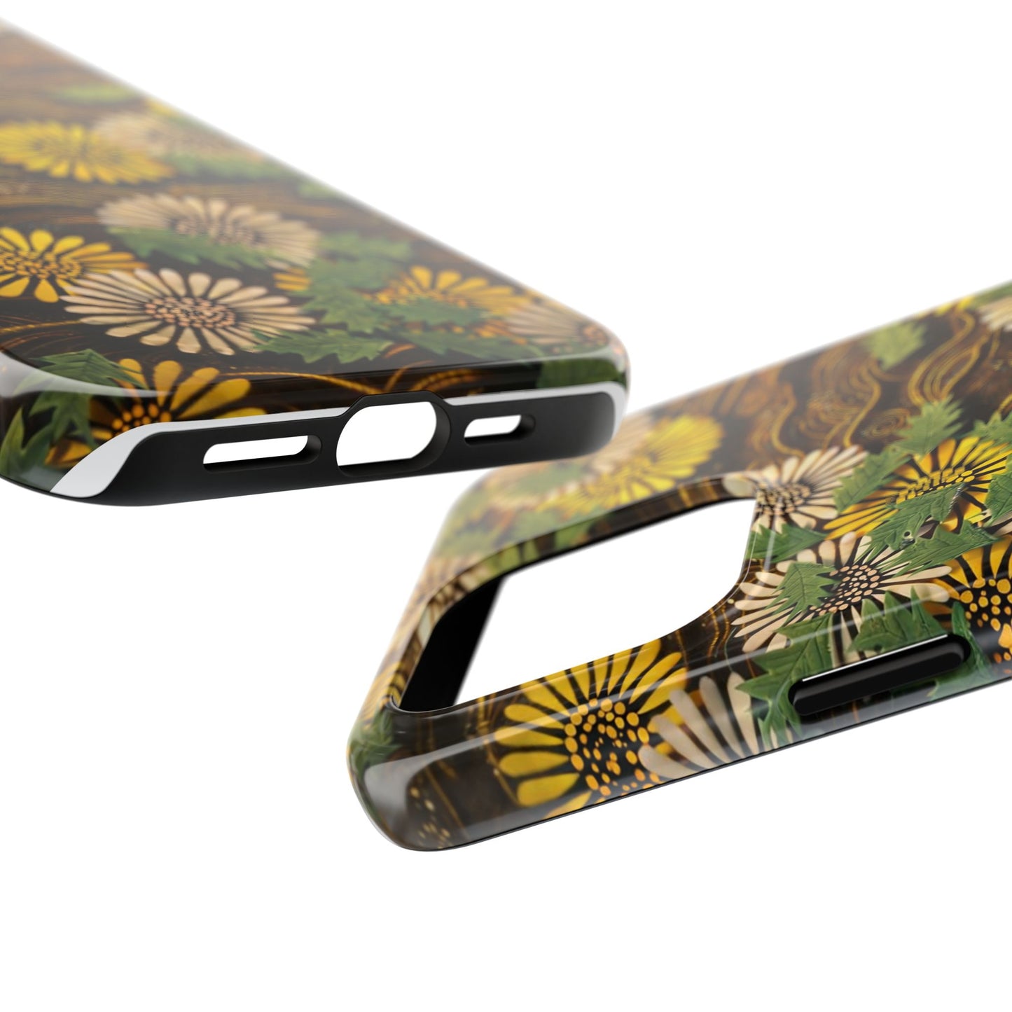Japanese Dandelion Tough Phone Case | Kamisaka Sekka Zuanbyakushu 1901 | Meiji Era Art