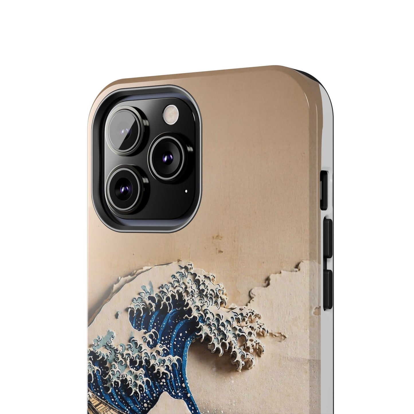 Japanese Great Wave Phone Case | Hokusai Katsushika 3D Art | Edo Era Masterpiece | Fuji Mountain