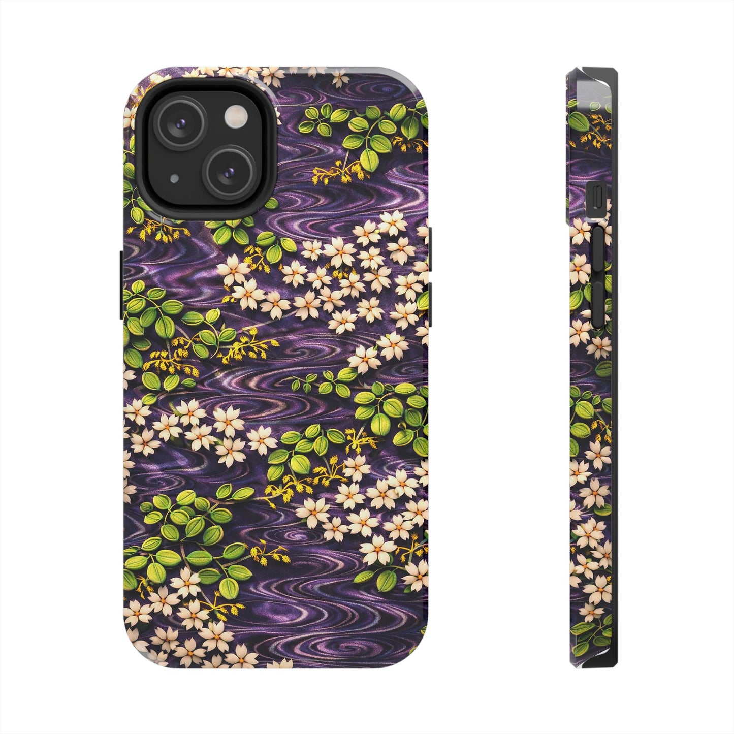 Sakura River Phone Case – Japanese Chiyogami Inspired Design