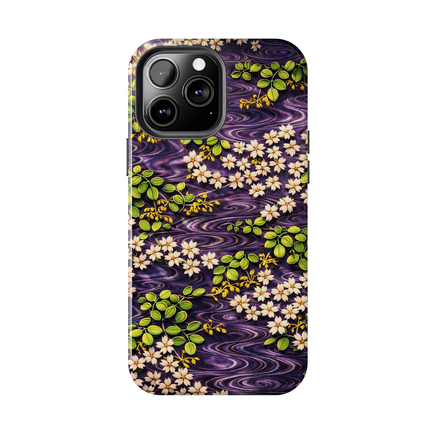 Sakura River Phone Case – Japanese Chiyogami Inspired Design