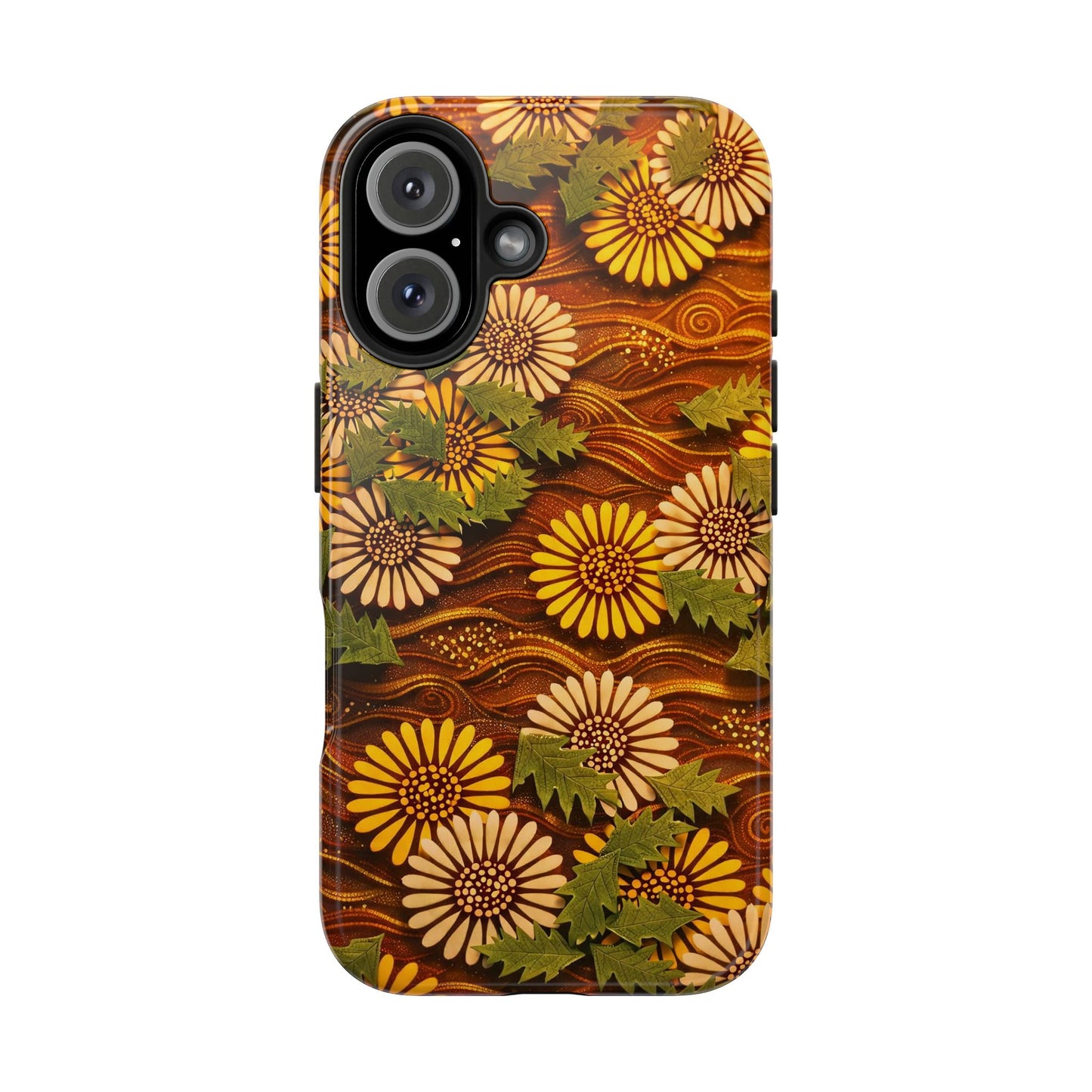 Japanese Dandelion Sunset Glow Tough Phone Case | Kamisaka Sekka 1901 | Meiji Era Art