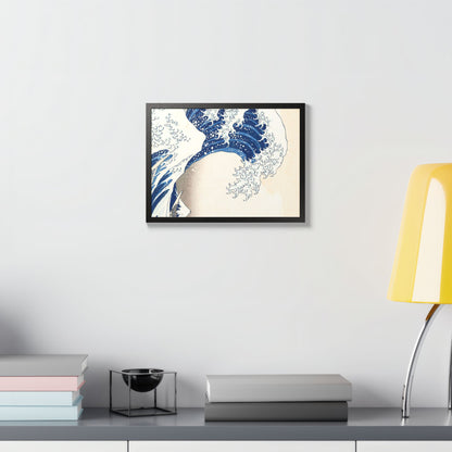 Great Wave off Kanagawa Framed Poster - Hokusai Japanese Ukiyo-e Wall Art
