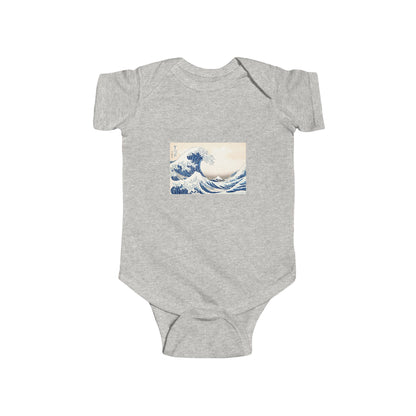 Great Wave off Kanagawa Baby Bodysuit - Hokusai Japanese Art Infant Onesie