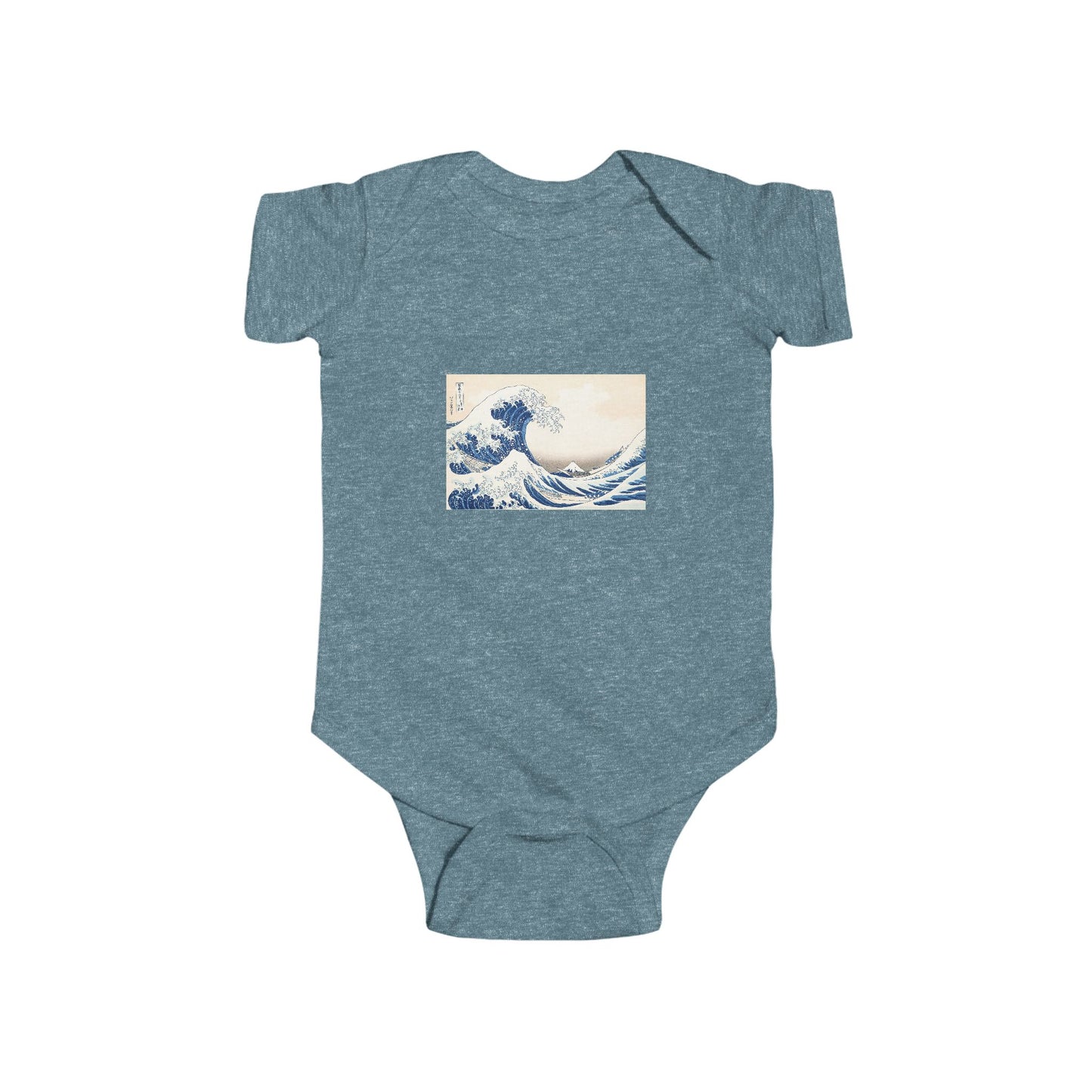 Great Wave off Kanagawa Baby Bodysuit - Hokusai Japanese Art Infant Onesie
