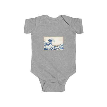 Great Wave off Kanagawa Baby Bodysuit - Hokusai Japanese Art Infant Onesie