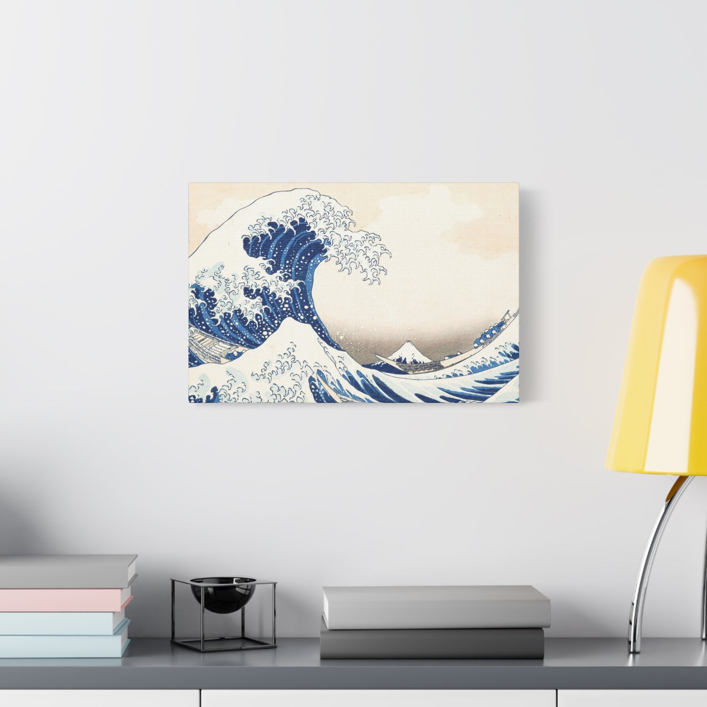 Great Wave off Kanagawa Canvas Print - Hokusai Japanese Ukiyo-e Wall Art