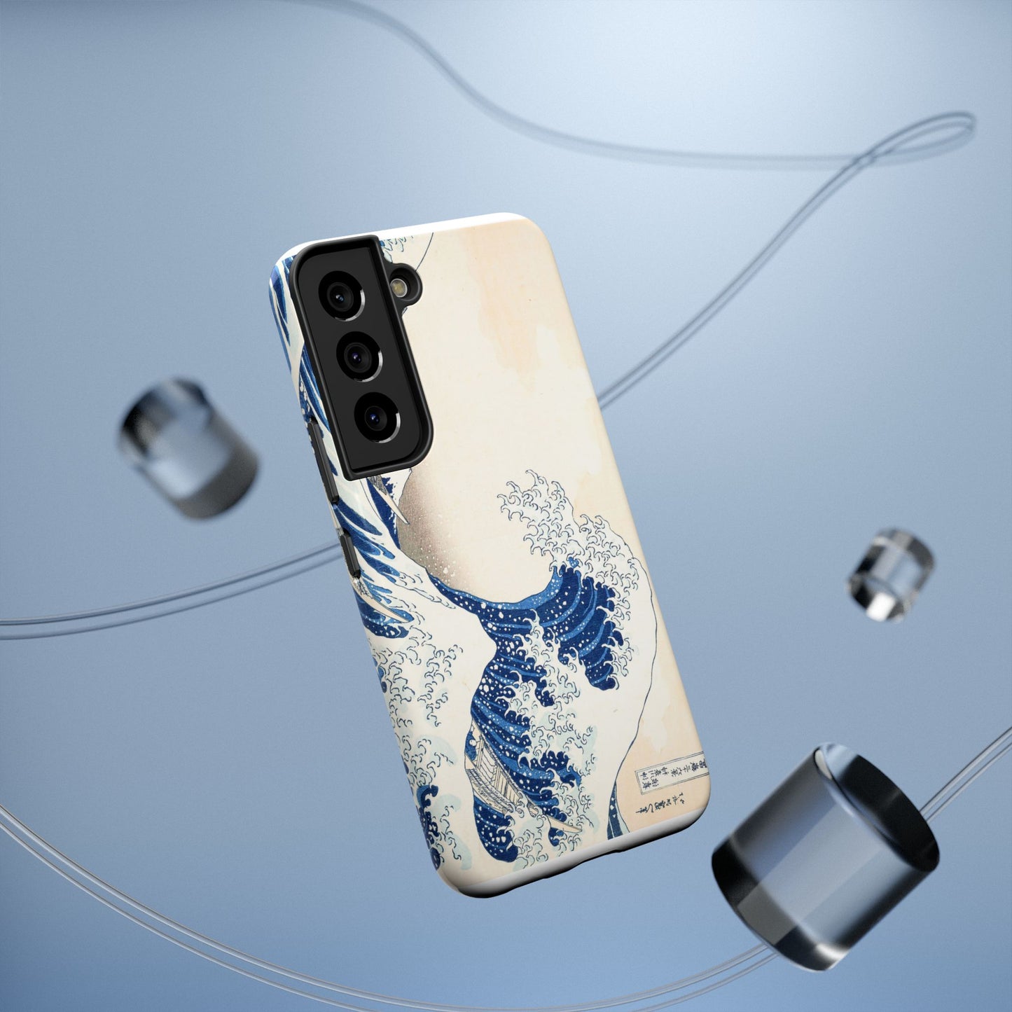Hokusai "The Great Wave" Shockproof Phone Case | Edo Era Japanese Ukiyo-e Art | Dual Layer Protection