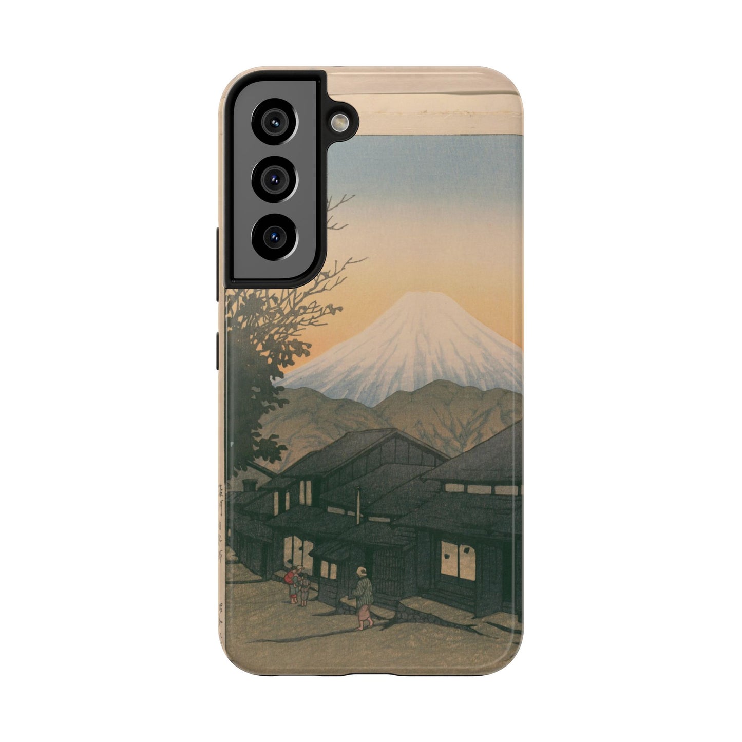 Kawase Hasui "Yuicho Village & Mount Fuji" Phone Case | 1935 Japanese Woodblock Art | Shin-Hanga