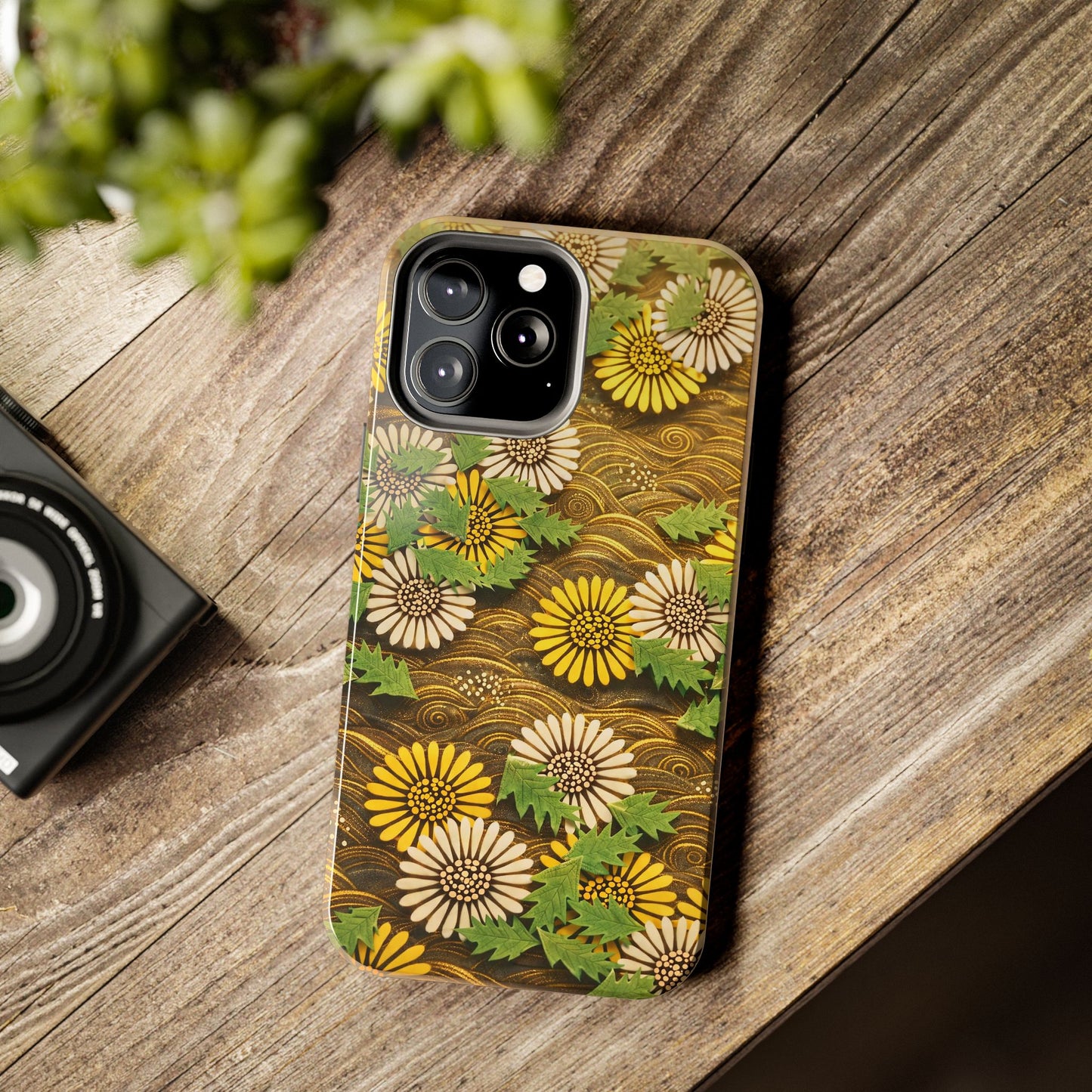 Japanese Dandelion Morning Glow Tough Phone Case | Kamisaka Sekka 1901 | Meiji Era Art