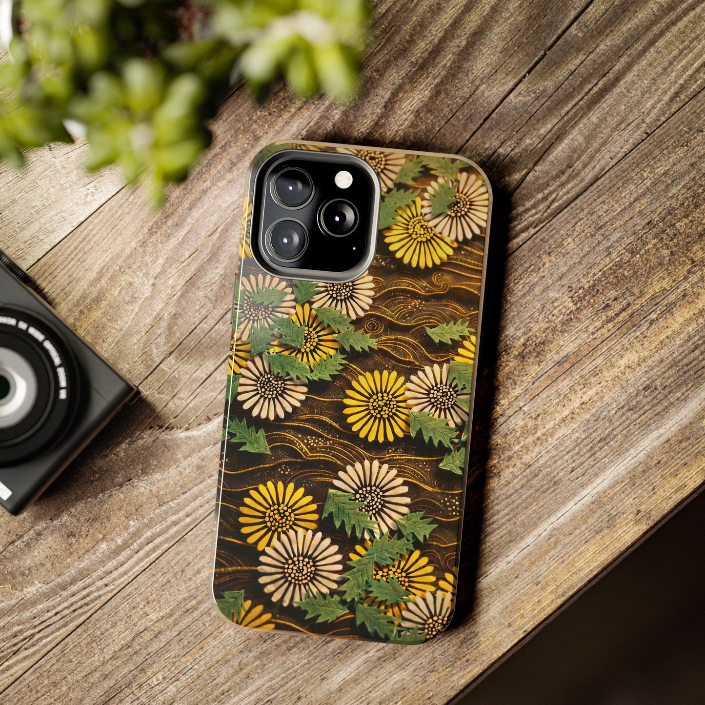 Japanese Dandelion Tough Phone Case | Kamisaka Sekka Zuanbyakushu 1901 | Meiji Era Art