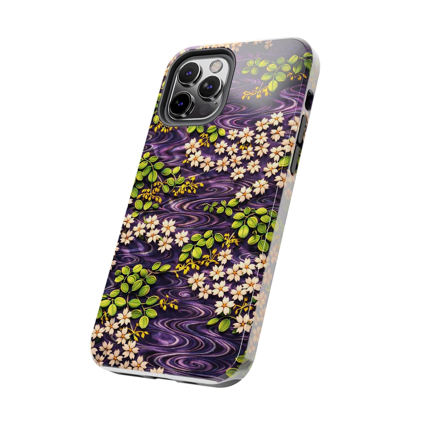 Sakura River Phone Case – Japanese Chiyogami Inspired Design