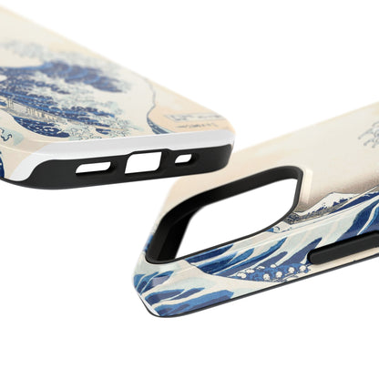 Hokusai "The Great Wave" Shockproof Phone Case | Edo Era Japanese Ukiyo-e Art | Dual Layer Protection