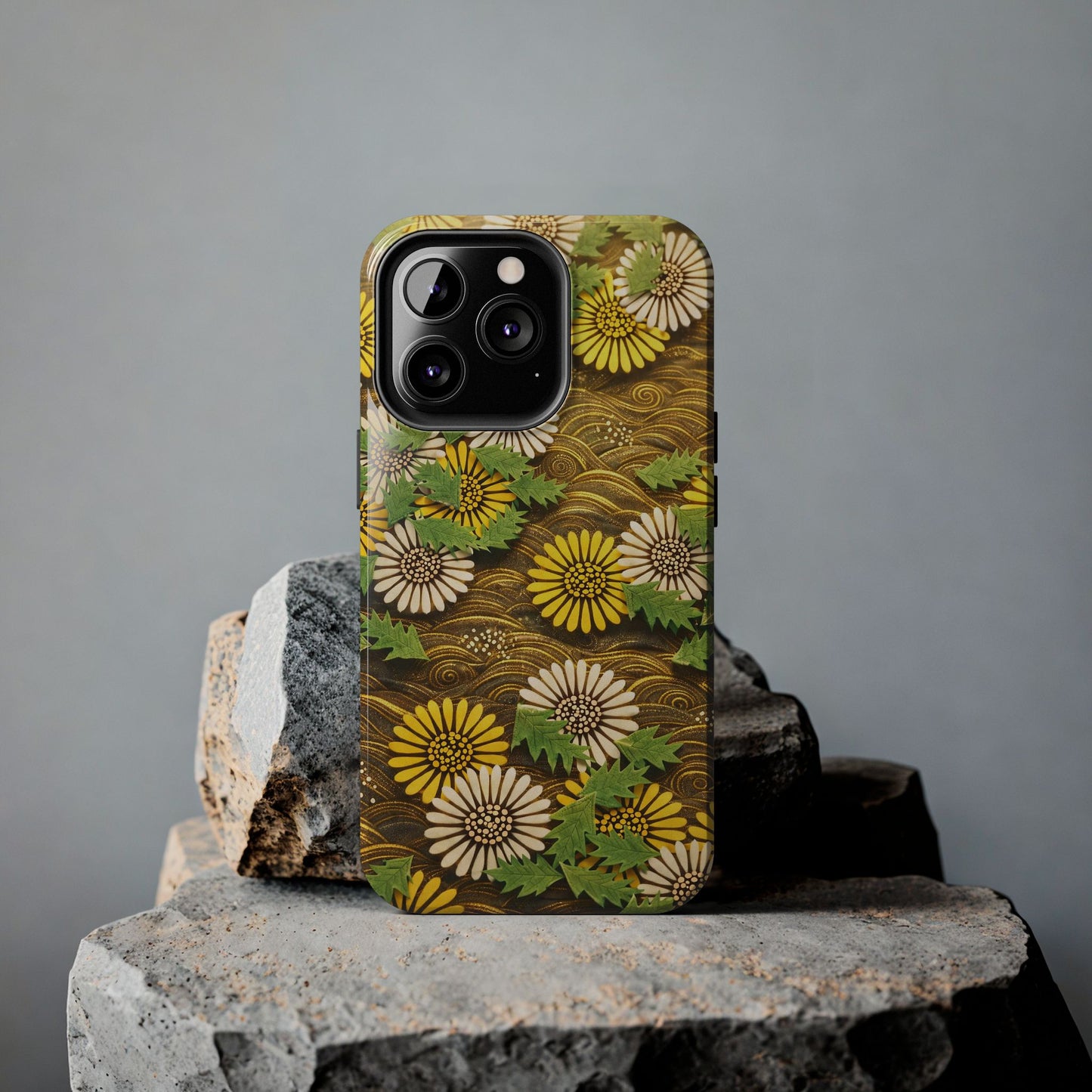 Japanese Dandelion Morning Glow Tough Phone Case | Kamisaka Sekka 1901 | Meiji Era Art