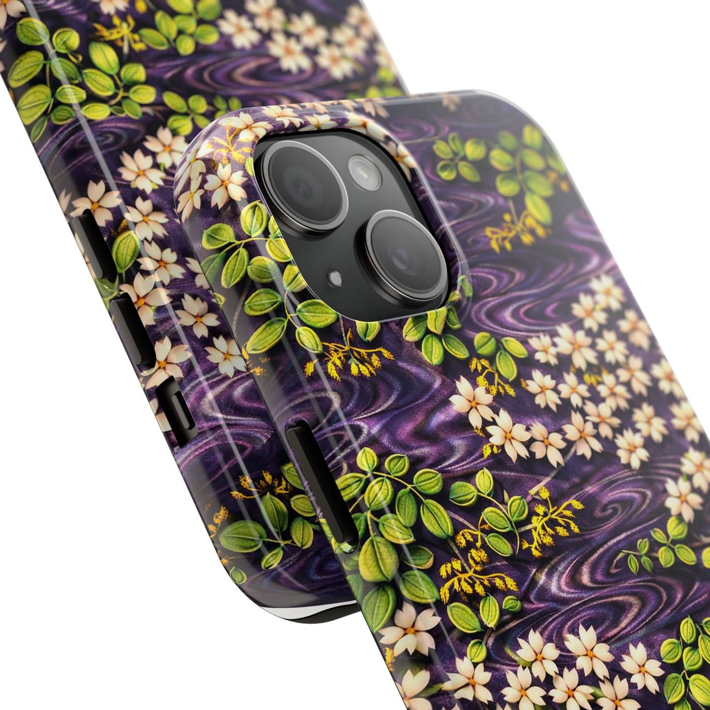 Sakura River Phone Case – Japanese Chiyogami Inspired Design