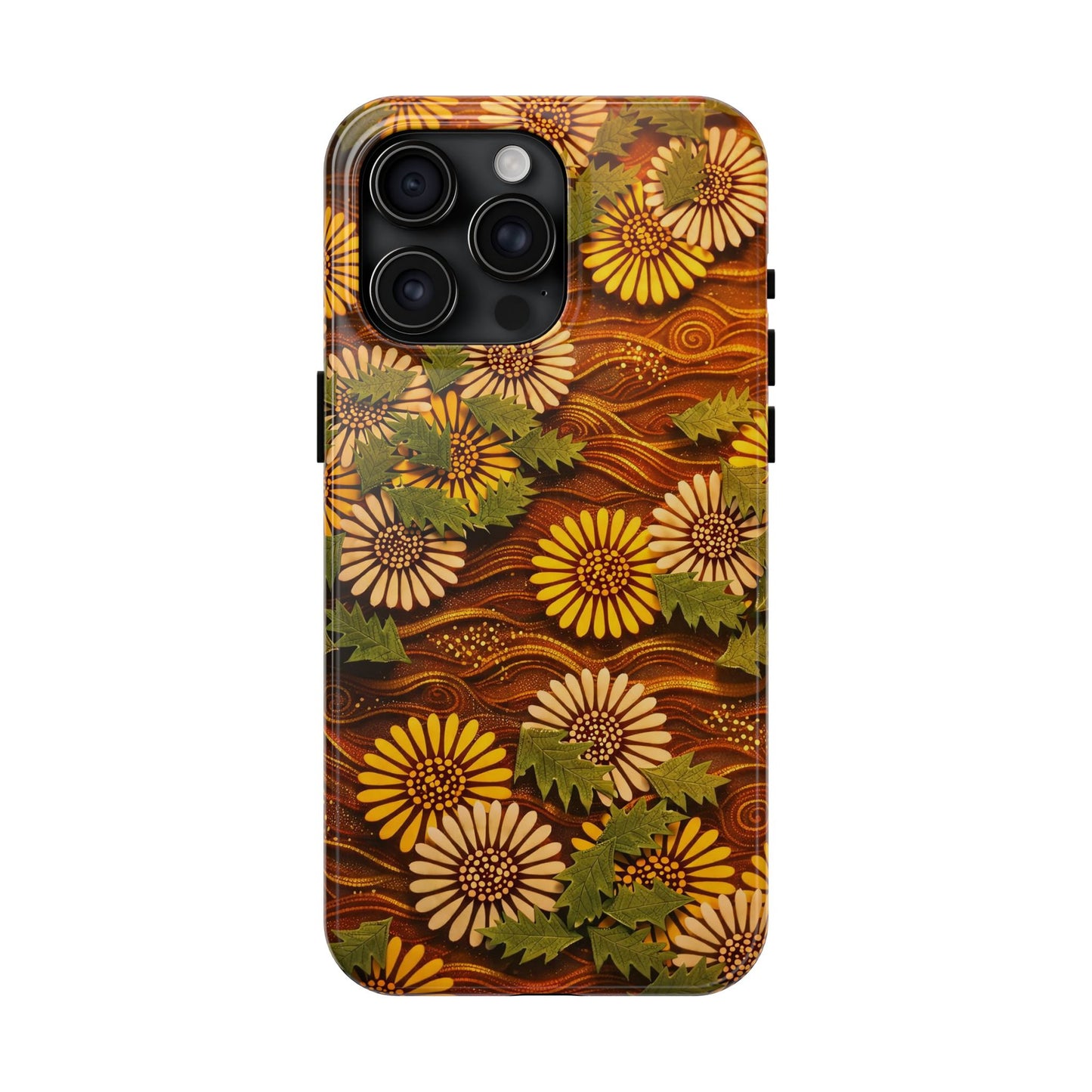 Japanese Dandelion Sunset Glow Tough Phone Case | Kamisaka Sekka 1901 | Meiji Era Art