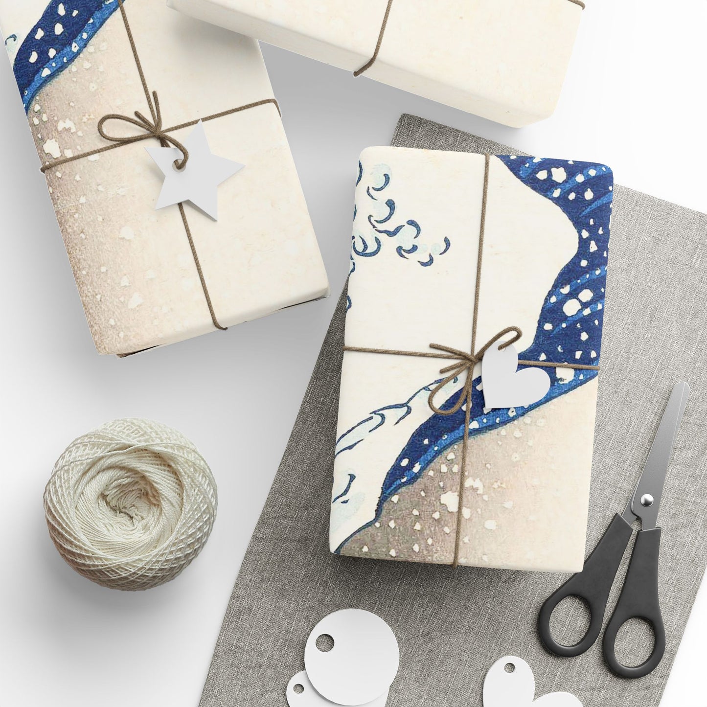Great Wave off Kanagawa Wrapping Paper - Hokusai Japanese Ukiyo-e Gift Wrap