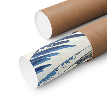 Hokusai Wave Matte Poster — The Great Wave Off Kanagawa Horizontal Print