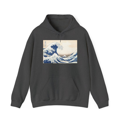 Great Wave off Kanagawa Hoodie - Hokusai Japanese Ukiyo-e Unisex Sweatshirt