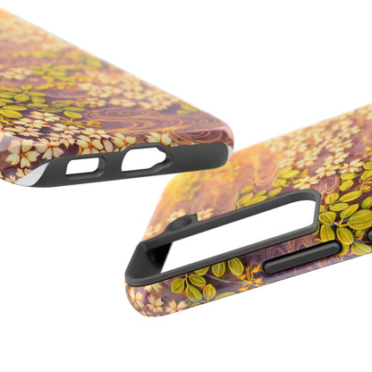 Sakura River Morning Light Phone Case – Japanese Chiyogami Inspired