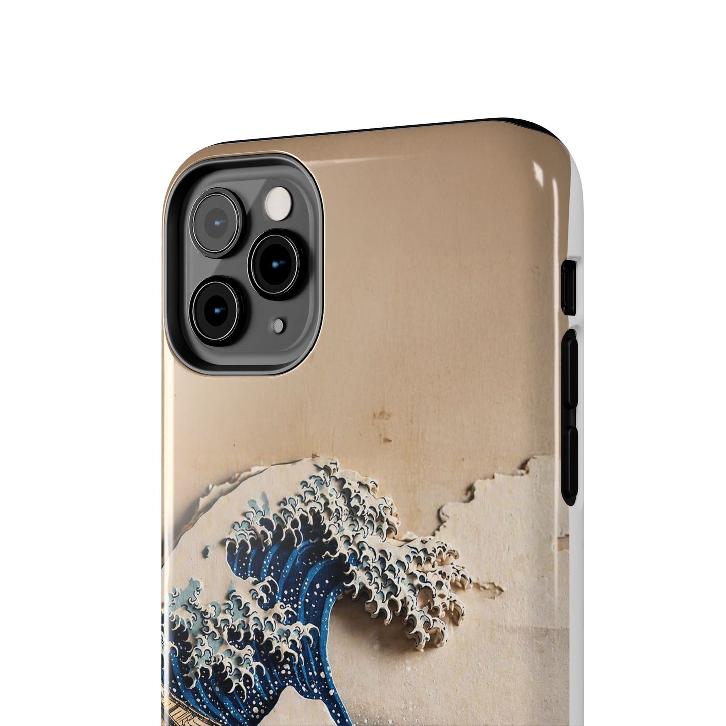 Japanese Great Wave Phone Case | Hokusai Katsushika 3D Art | Edo Era Masterpiece | Fuji Mountain