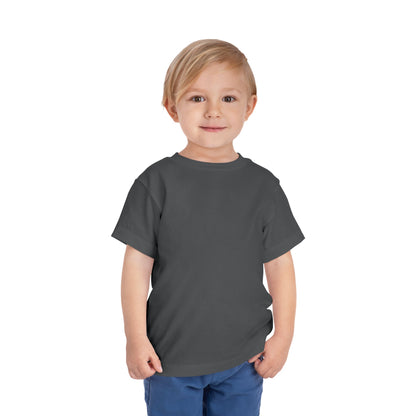 Great Wave off Kanagawa Toddler T-Shirt - Hokusai Japanese Art Back Print Kids Tee