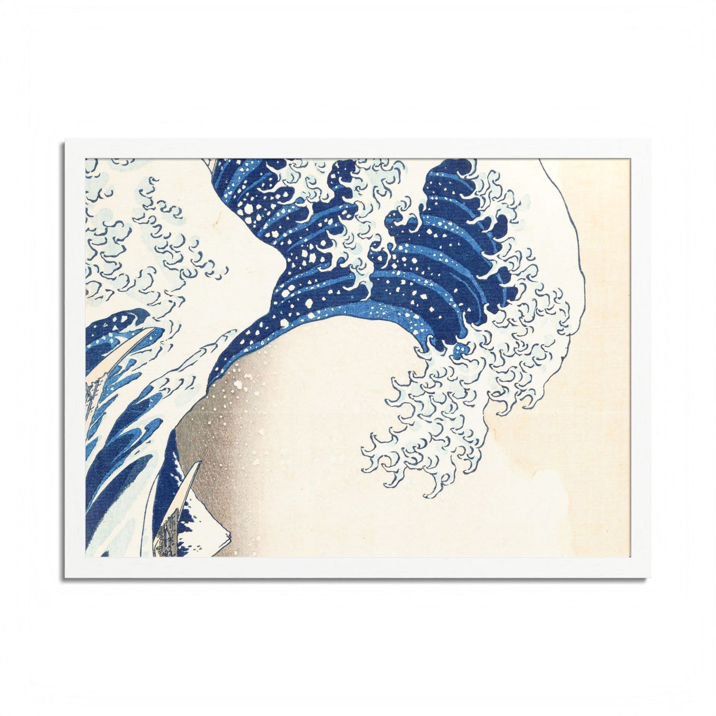 Great Wave off Kanagawa Framed Poster - Hokusai Japanese Ukiyo-e Wall Art