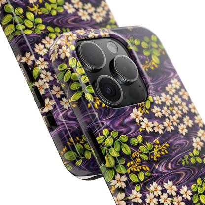 Sakura River Phone Case – Japanese Chiyogami Inspired Design