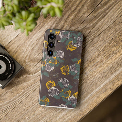 Japanese Dandelion Phone Case | Kamisaka Sekka Zuanbyakushu 1901 | Meiji Era Floral Art