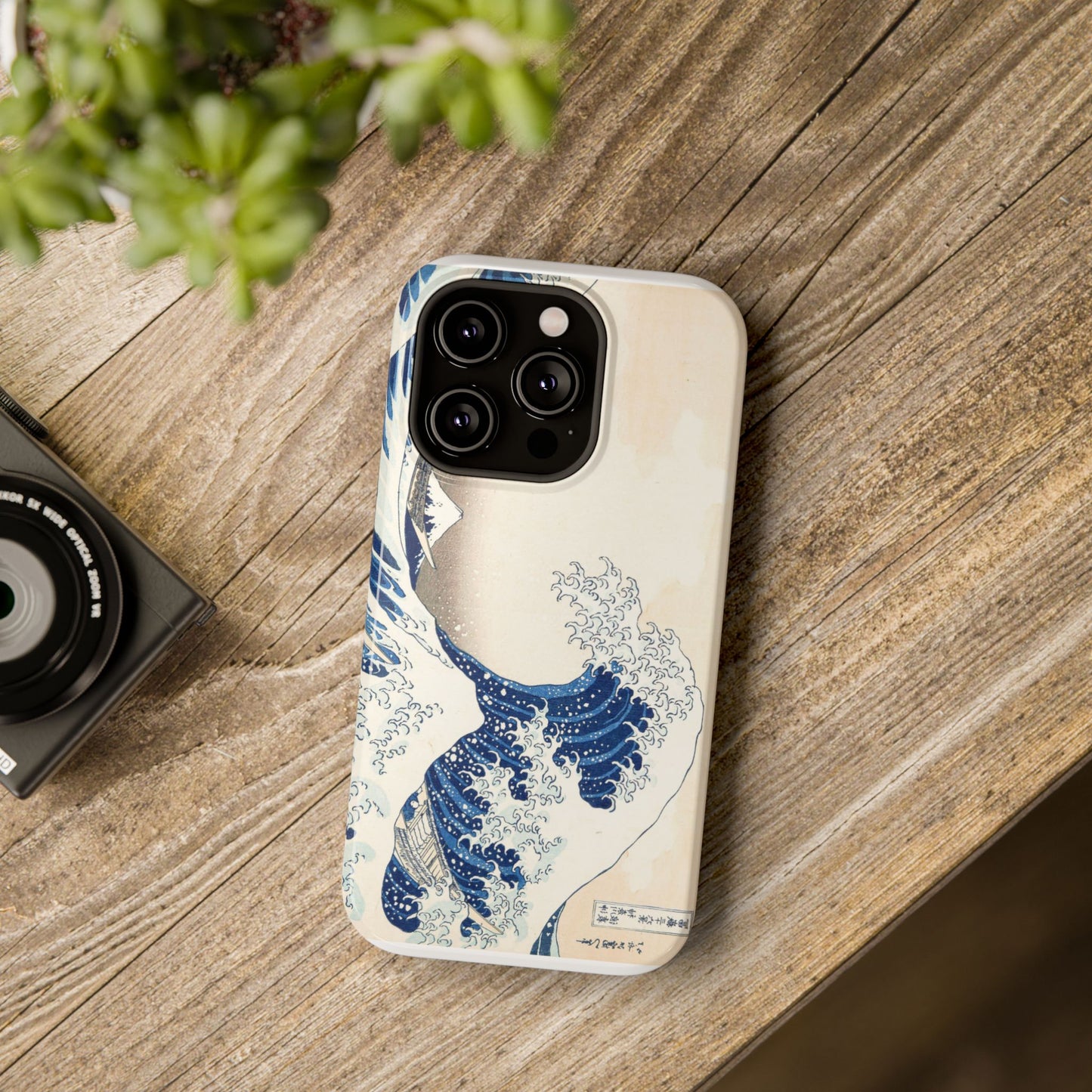 Hokusai "The Great Wave" Shockproof Phone Case | Edo Era Japanese Ukiyo-e Art | Dual Layer Protection