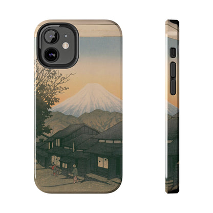 Kawase Hasui "Yuicho Village & Mount Fuji" Phone Case | 1935 Japanese Woodblock Art | Shin-Hanga