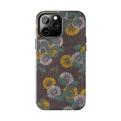 Japanese Dandelion Phone Case | Kamisaka Sekka Zuanbyakushu 1901 | Meiji Era Floral Art