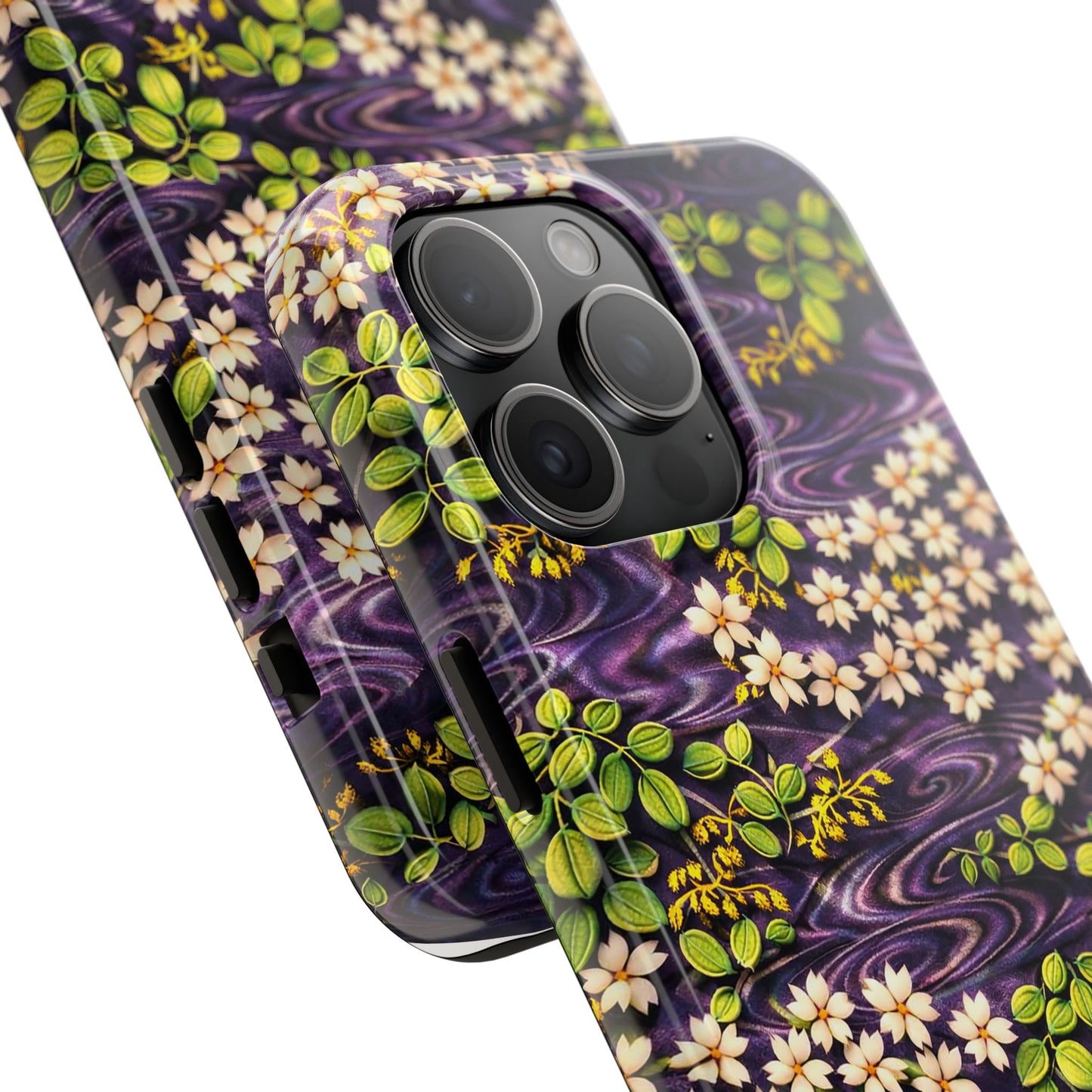 Sakura River Phone Case – Japanese Chiyogami Inspired Design