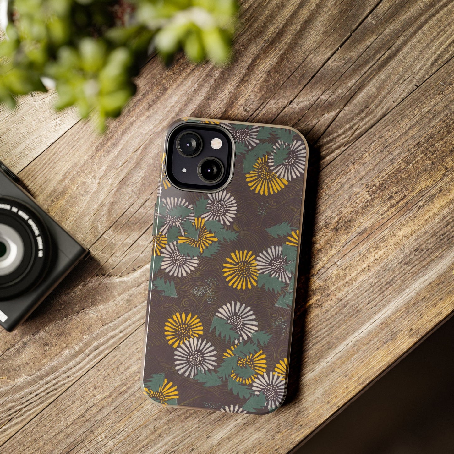 Japanese Dandelion Phone Case | Kamisaka Sekka Zuanbyakushu 1901 | Meiji Era Floral Art