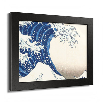 Great Wave off Kanagawa Framed Poster - Hokusai Japanese Ukiyo-e Wall Art