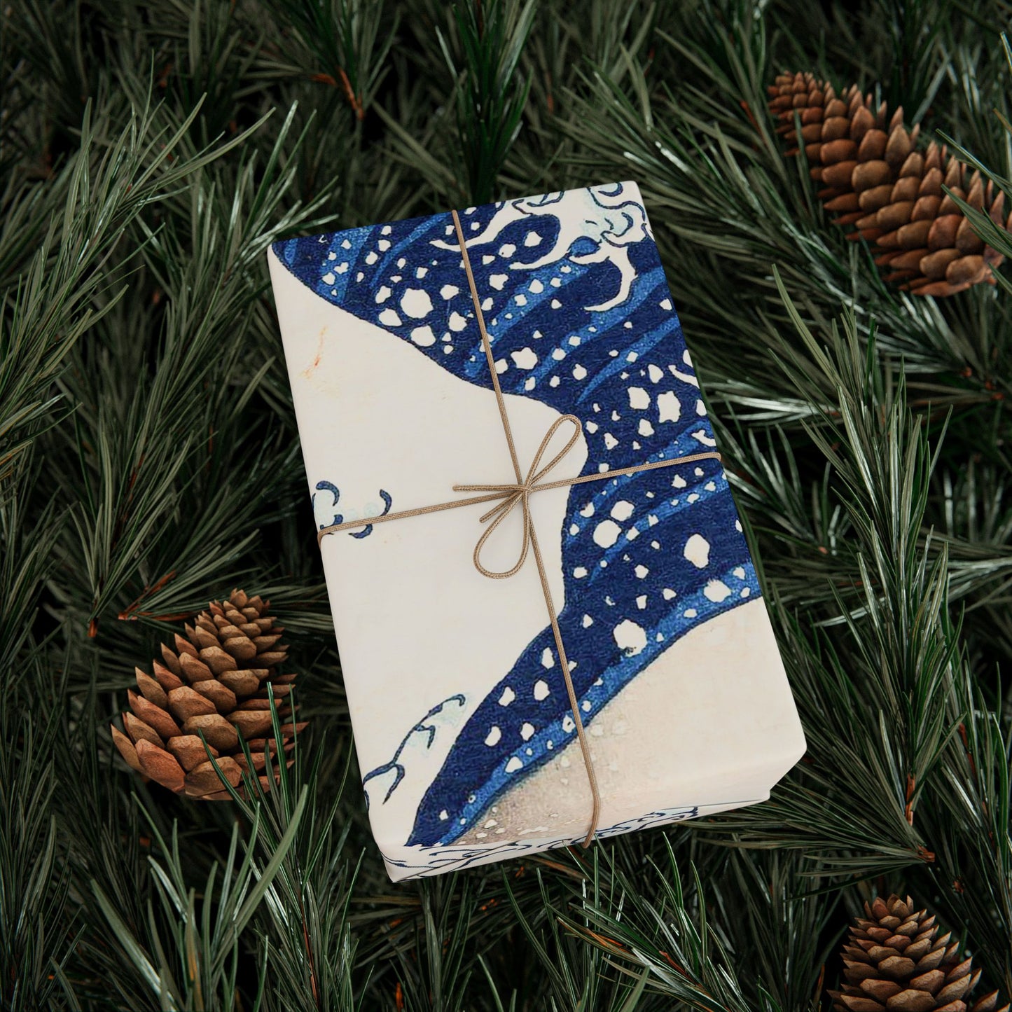 Great Wave off Kanagawa Wrapping Paper - Hokusai Japanese Ukiyo-e Gift Wrap