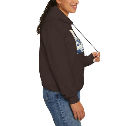 Great Wave off Kanagawa Hoodie - Hokusai Japanese Ukiyo-e Unisex Sweatshirt