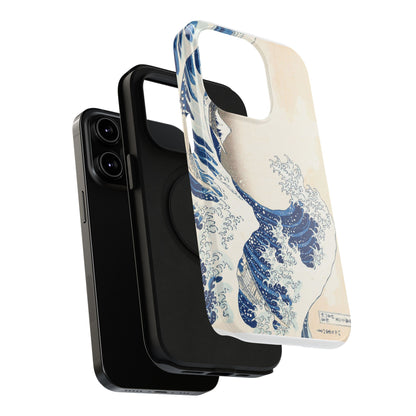 Hokusai "The Great Wave" Shockproof Phone Case | Edo Era Japanese Ukiyo-e Art | Dual Layer Protection