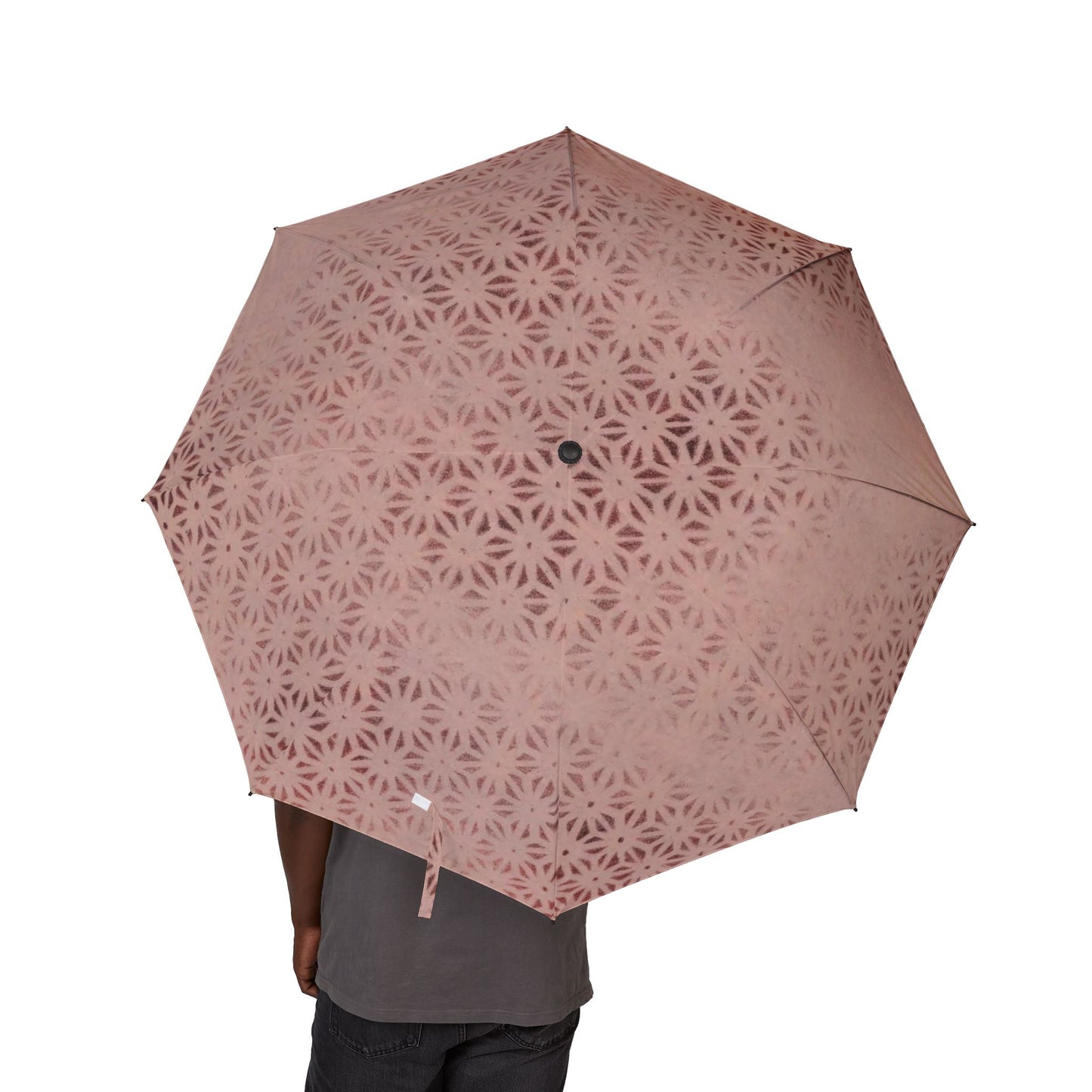 Taisho Kasakasa Stories - Pink Vintage Japanese Chiyogami Pattern Umbrella 1926