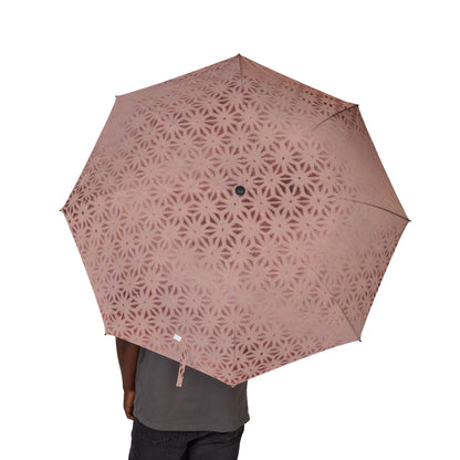 Taisho Kasakasa Stories - Pink Vintage Japanese Chiyogami Pattern Umbrella 1926