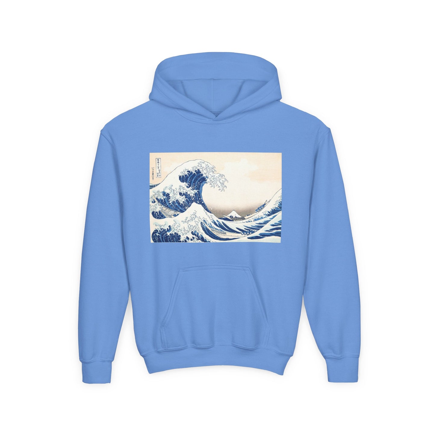 Great Wave off Kanagawa Kids Hoodie - Hokusai Japanese Art Youth Sweatshirt