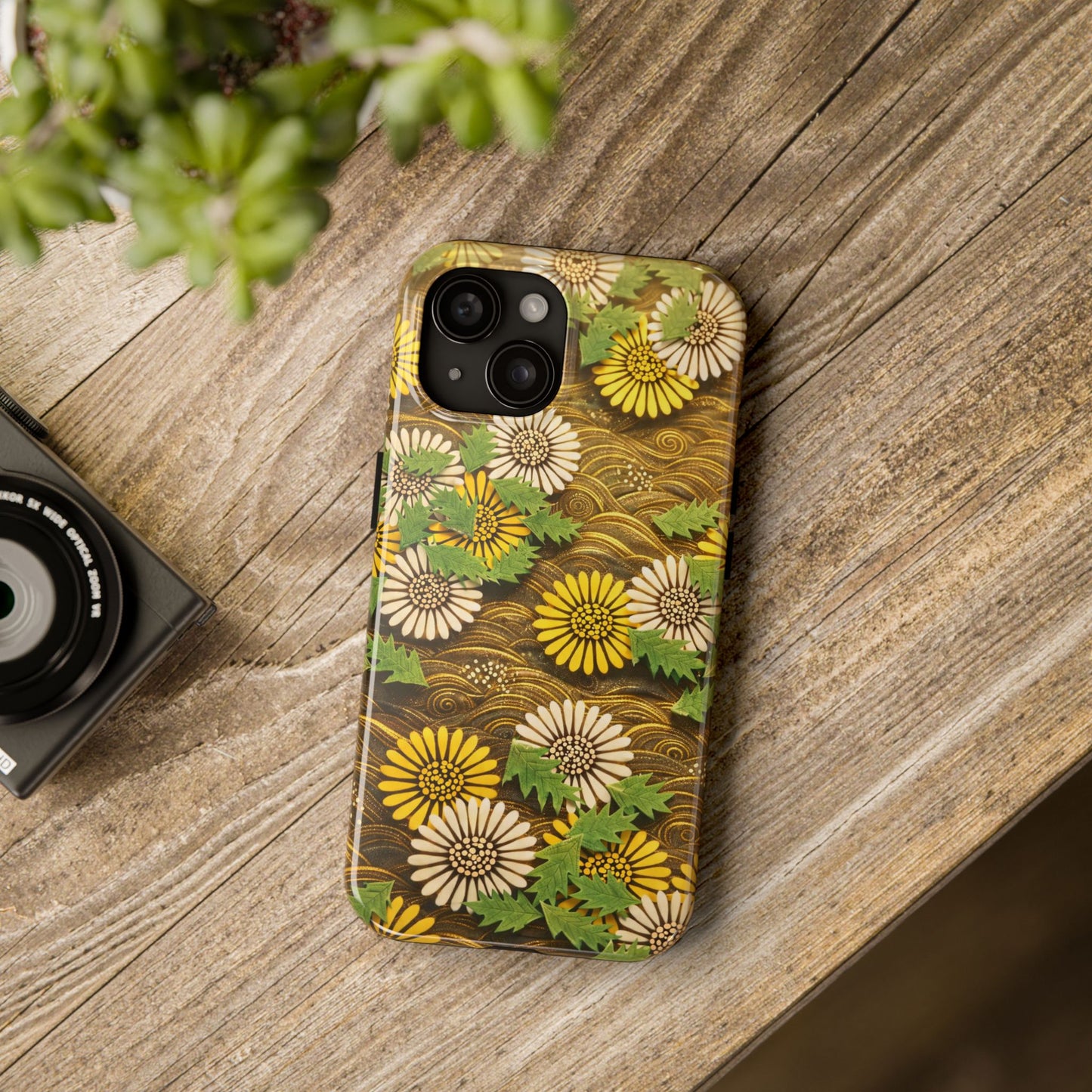 Japanese Dandelion Morning Glow Tough Phone Case | Kamisaka Sekka 1901 | Meiji Era Art