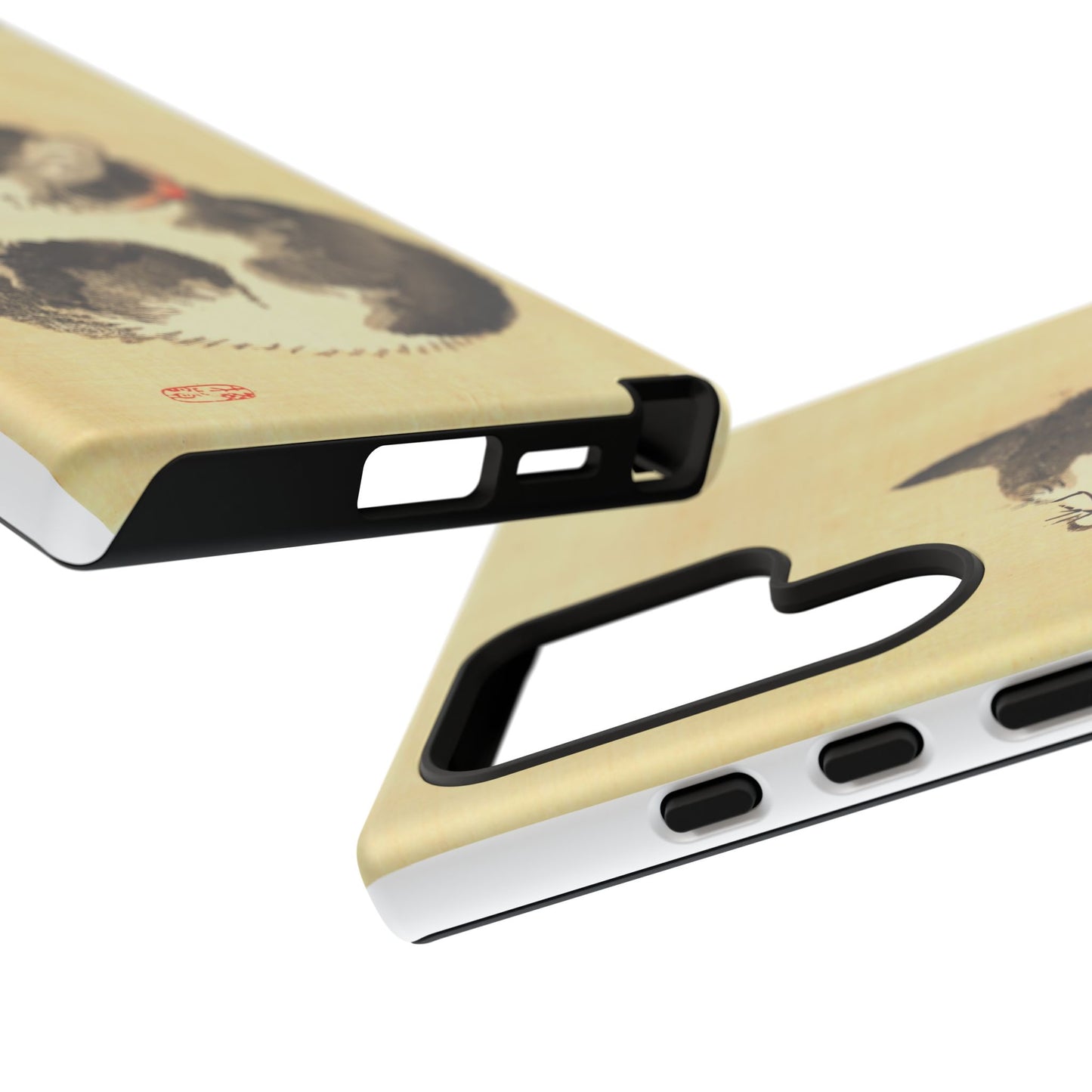Sleeping Cat iPhone Case | Meiji Era Japanese Ink Painting | Ukiyo-e Art Phone Case | Vintage Japan Cat Gift