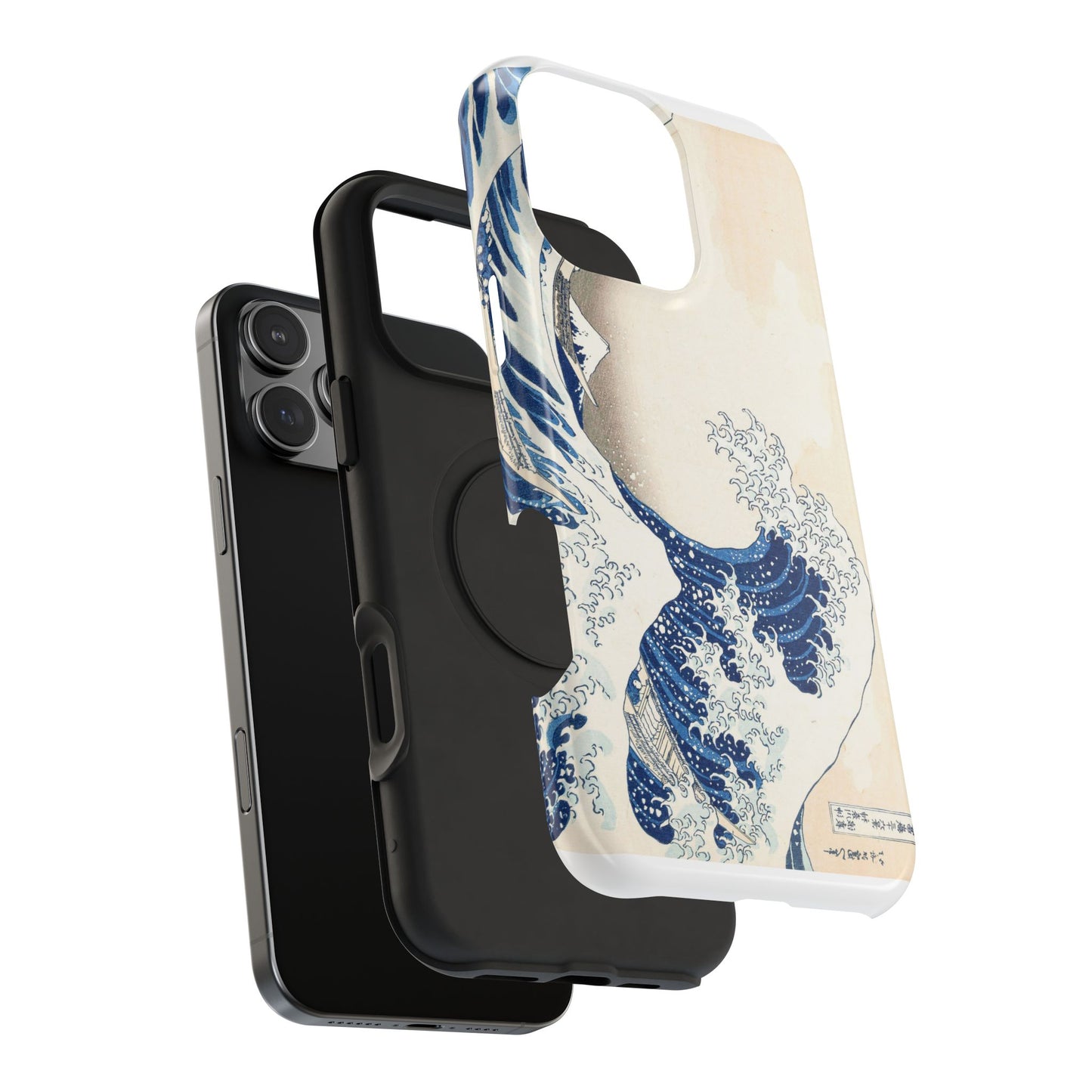 Hokusai "The Great Wave" Shockproof Phone Case | Edo Era Japanese Ukiyo-e Art | Dual Layer Protection