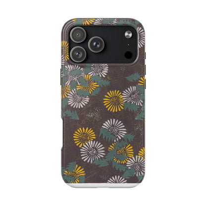 Japanese Dandelion Phone Case | Kamisaka Sekka Zuanbyakushu 1901 | Meiji Era Floral Art