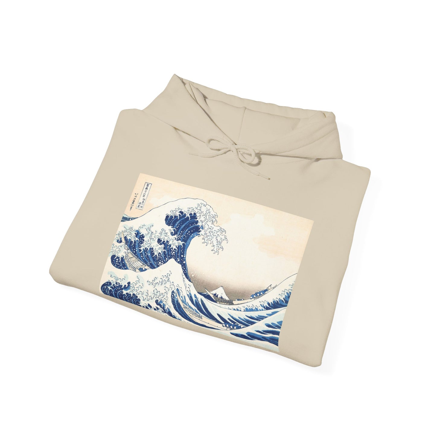 Great Wave off Kanagawa Hoodie - Hokusai Japanese Ukiyo-e Unisex Sweatshirt