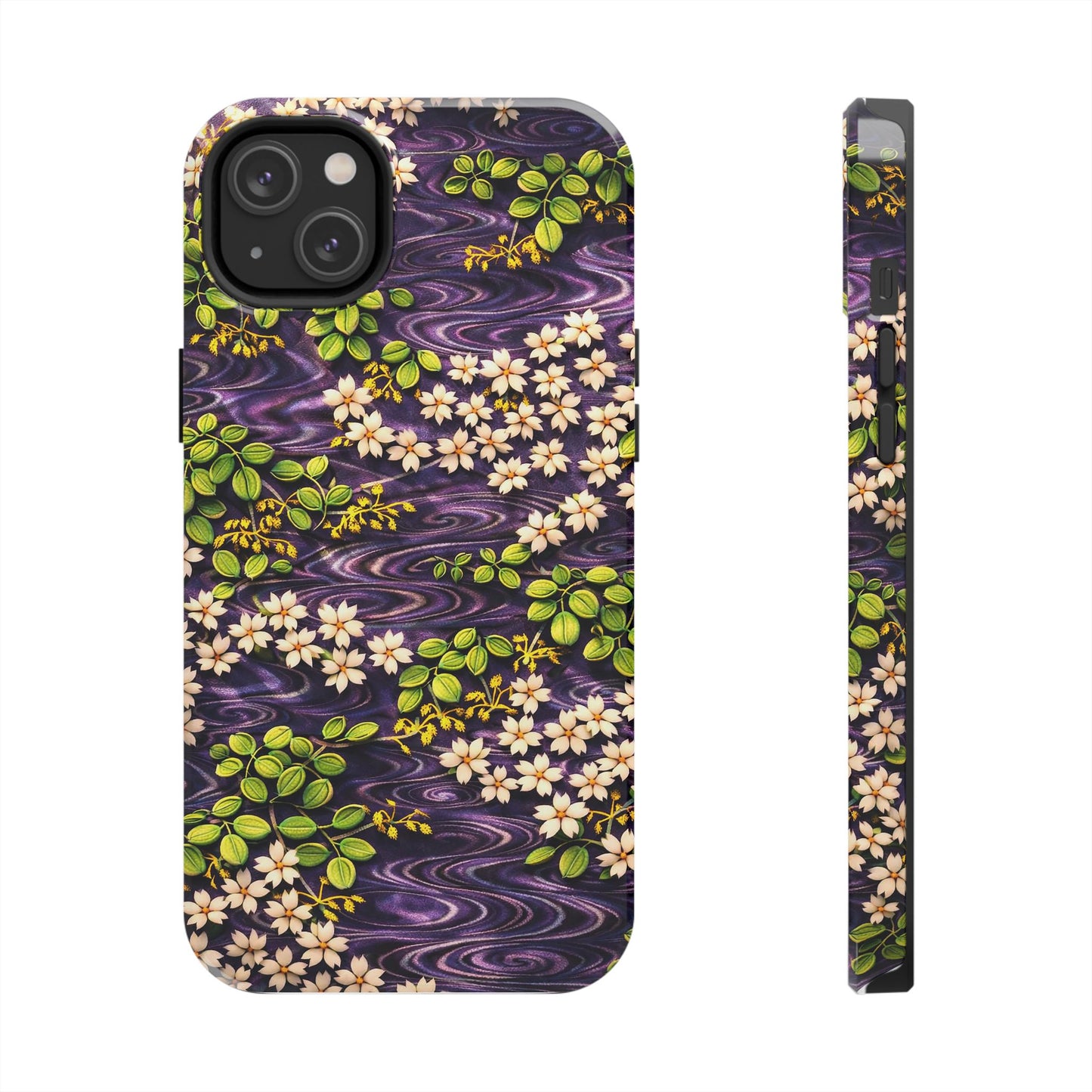 Sakura River Phone Case – Japanese Chiyogami Inspired Design