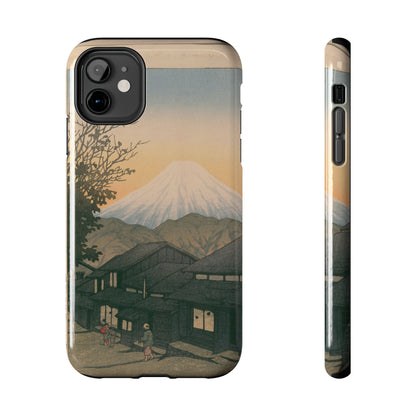 Kawase Hasui "Yuicho Village & Mount Fuji" Phone Case | 1935 Japanese Woodblock Art | Shin-Hanga
