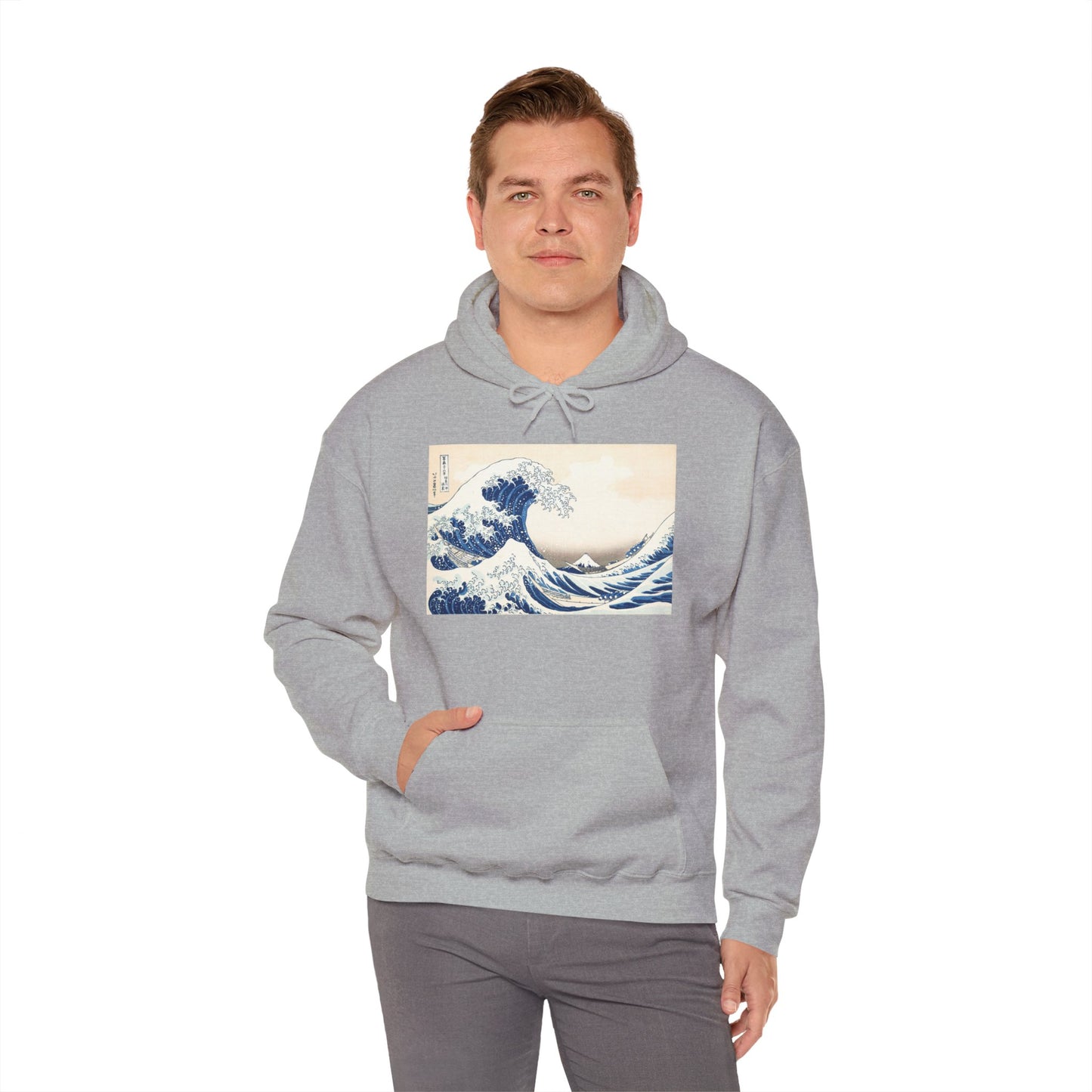 Great Wave off Kanagawa Hoodie - Hokusai Japanese Ukiyo-e Unisex Sweatshirt