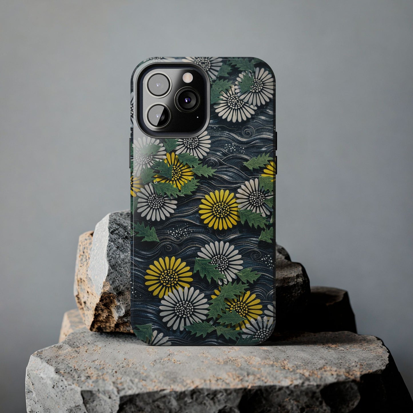 Japanese Dandelion Moonlight Tough Phone Case | Kamisaka Sekka 1901 | Meiji Era Art